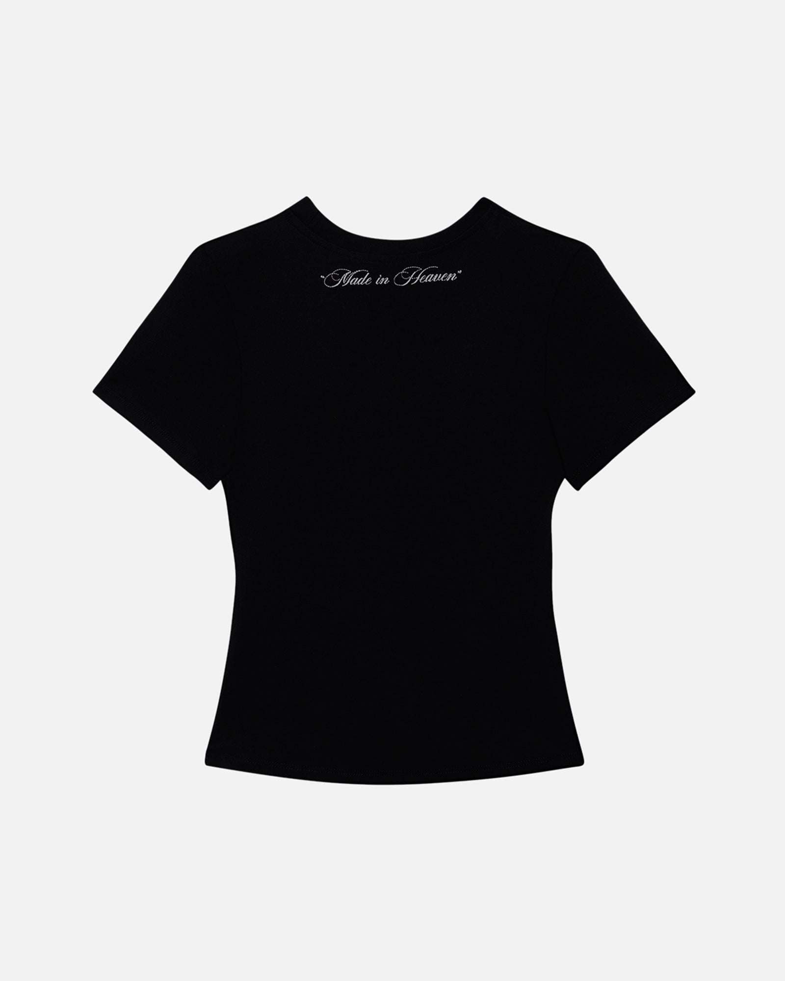 SSS Realism Script Baby Tee - Black | Soft & Stylish Women's T-Shirt for Casual Wear & Street Fashion