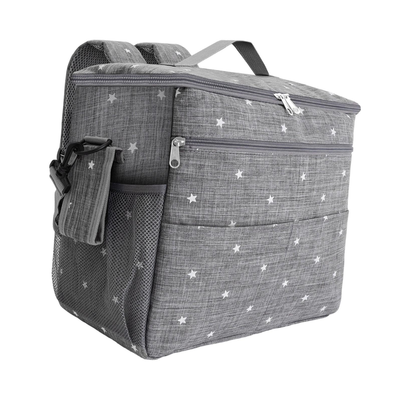 Stylish Universal Stroller Bag with Large Storage Space - Perfect for Diapers, Toys & Baby Essentials on the Go