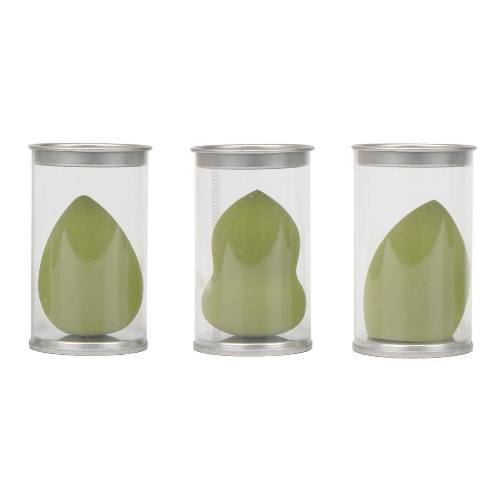 Premium Beauty Blender Sponges Set - 3 Pack Makeup Sponge Blenders for Flawless Foundation & Concealer Application - Ideal for Liquid, Cream & Powder Cosmetics