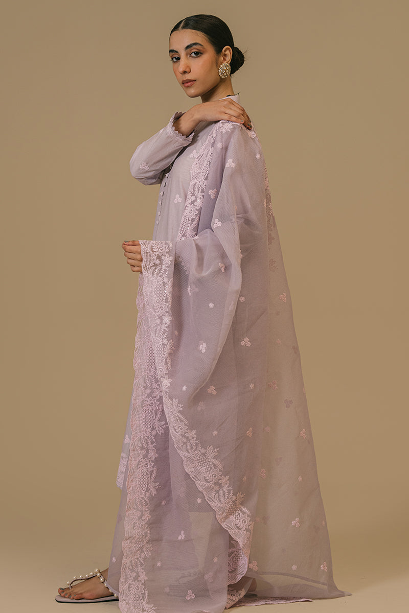 IRIS WHISPER 2-Piece Set (Shirt & Dupatta) - Elegant Indian Ethnic Wear for Women, Perfect for Weddings, Festivals & Special Occasions