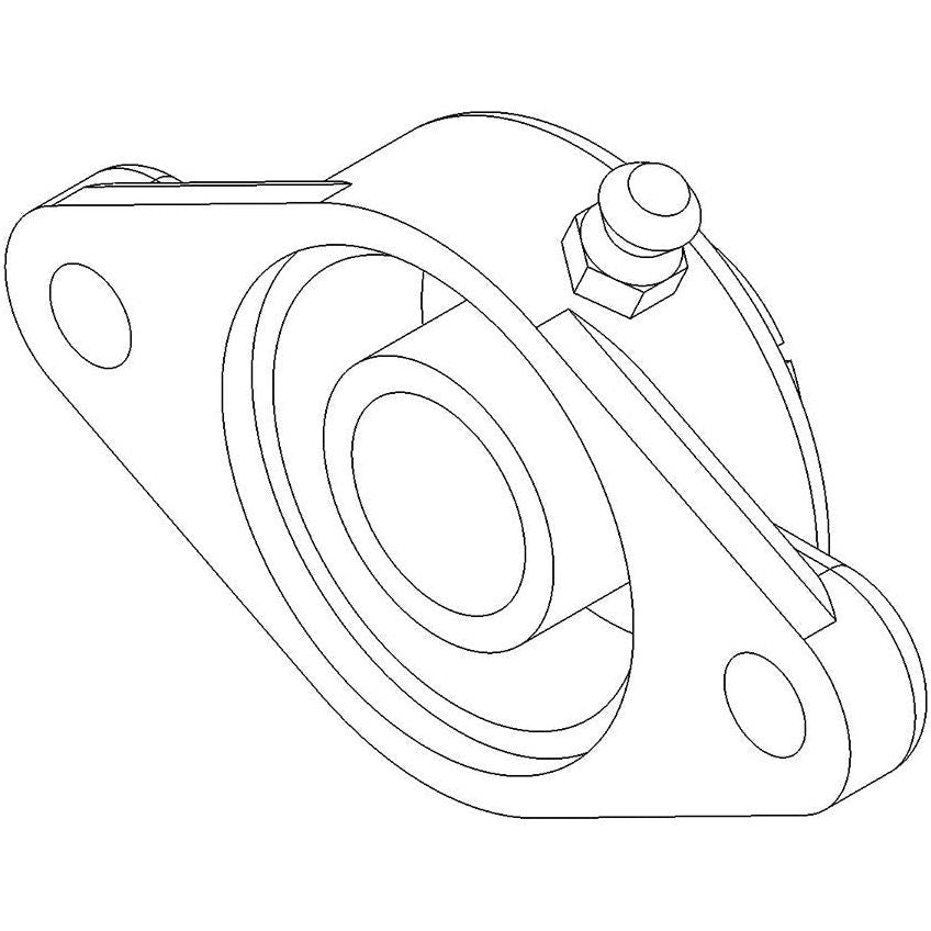 Triminator Buckmaster Locking Bearing - Heavy Duty Replacement Part for Trimming Machines | Perfect for Cannabis Harvesting & Plant Trimming Equipment