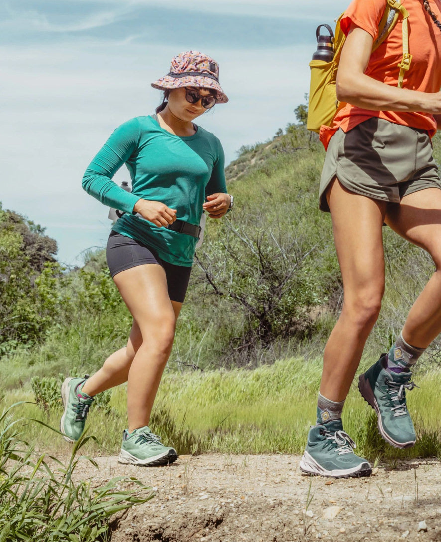 Women's Zionic Waterproof Hiking Shoes - Lightweight Trail Running Shoes for Outdoor Adventures | Desert Sage/Ember Glow | Perfect for Hiking, Camping & Mountain Climbing