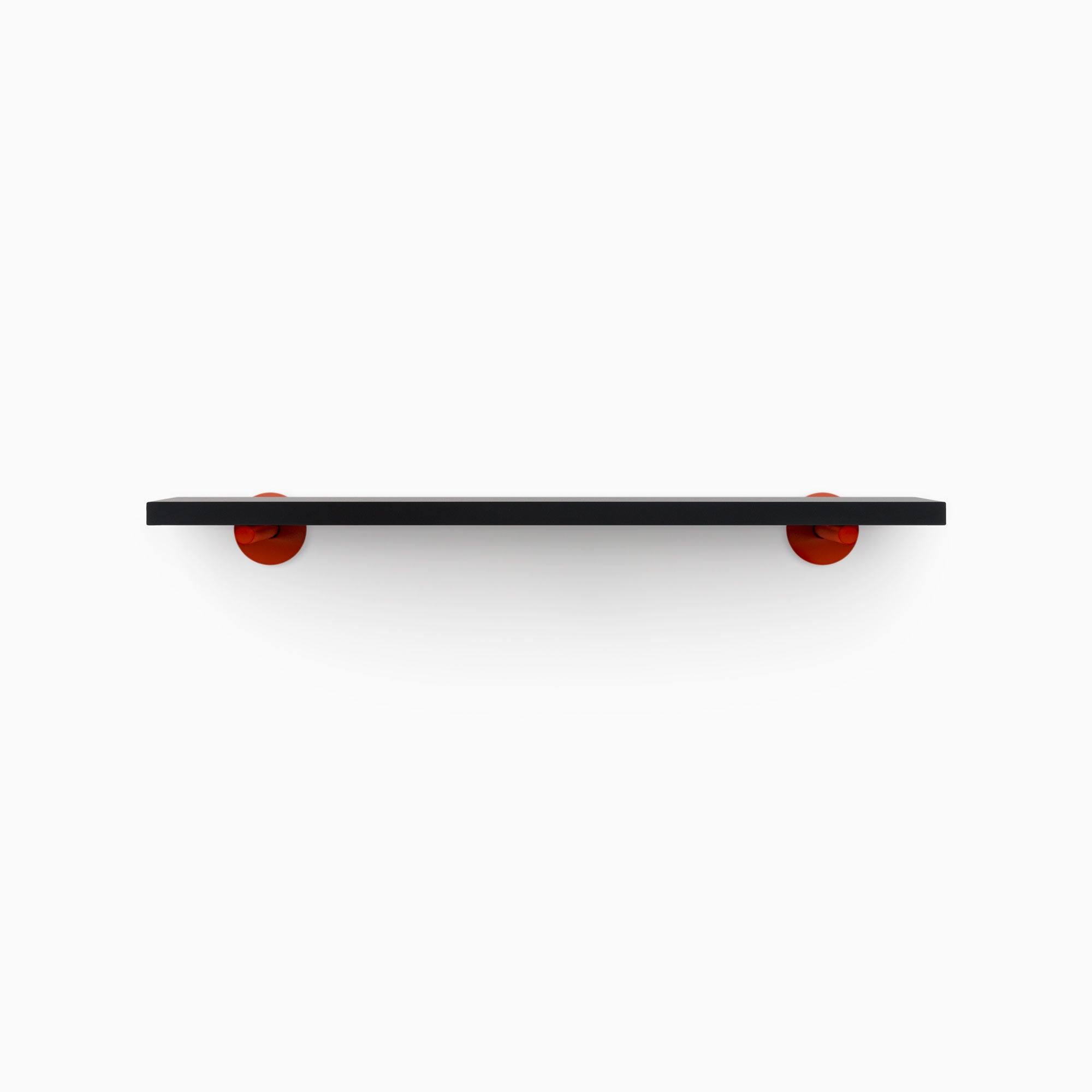 Roderick Black Wall Shelf - Modern Floating Shelf for Home & Office Decor - Perfect for Living Room, Bedroom, Bathroom Storage & Display