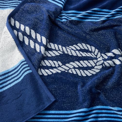 Navy/Royal Blue Knot & Stripe