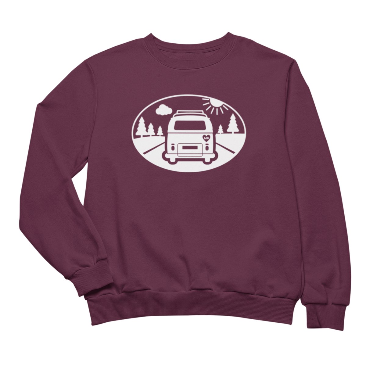CAA Exclusive: We Heart Winnipeg Open Roads Crewneck Sweatshirt | Comfortable Unisex Pullover for Travel & Outdoor Adventures