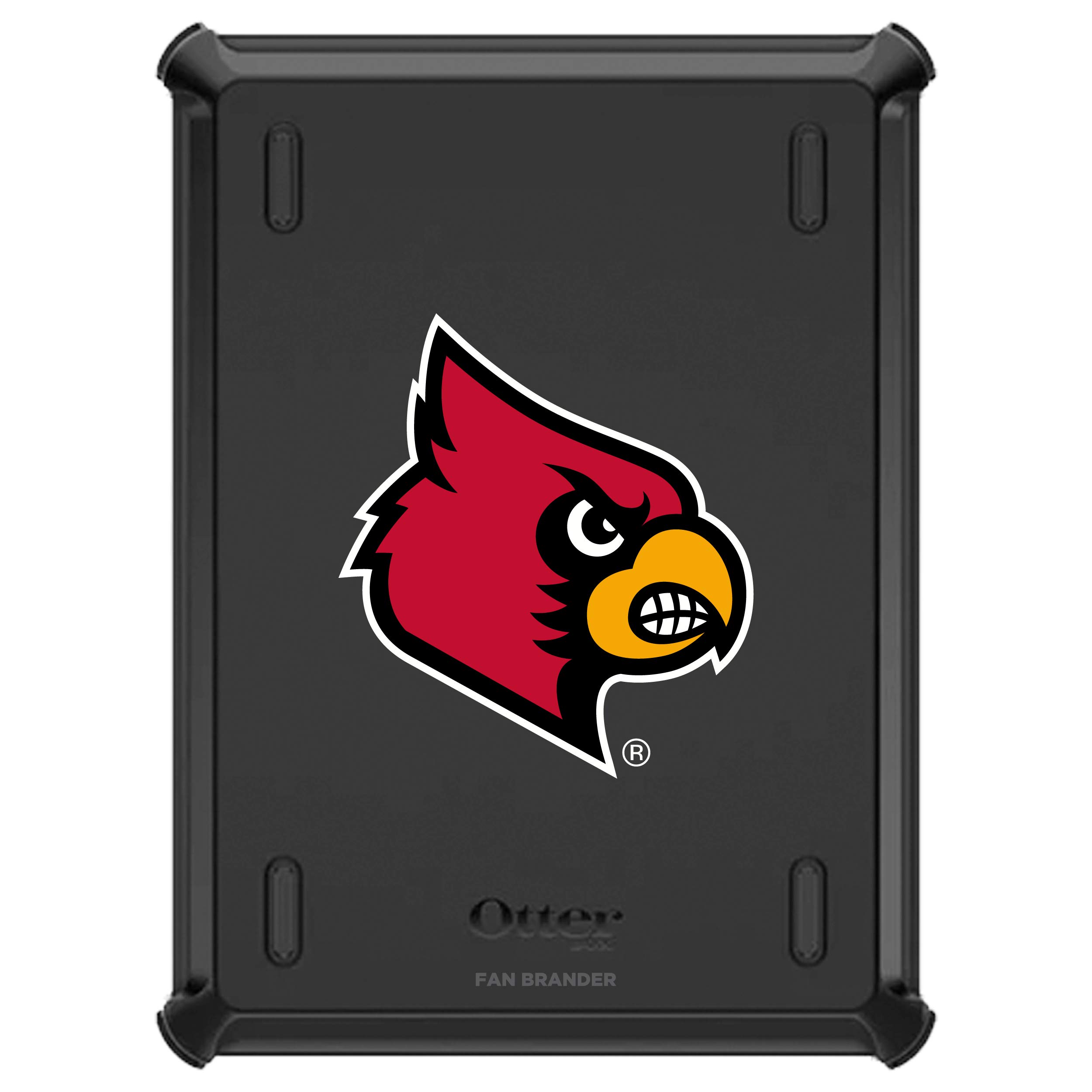 NCAA Licensed OtterBox Defender Series iPad Case with Custom Fan Branding - Durable Protection for School, Work & Travel