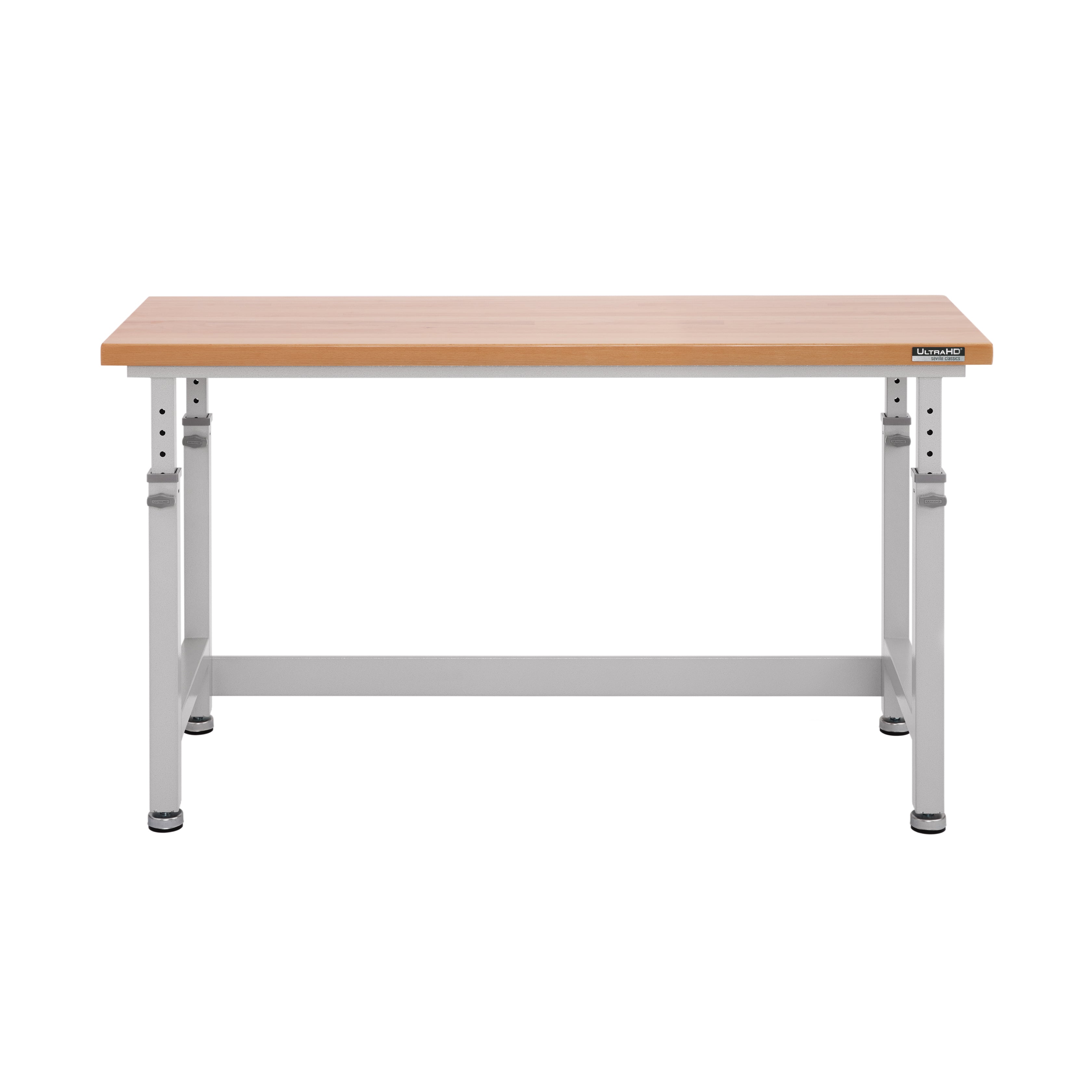 UltraHD® Height Adjustable Workbench with Granite Top - Ergonomic Standing Desk for Home Office, Workshop & Garage Workspaces