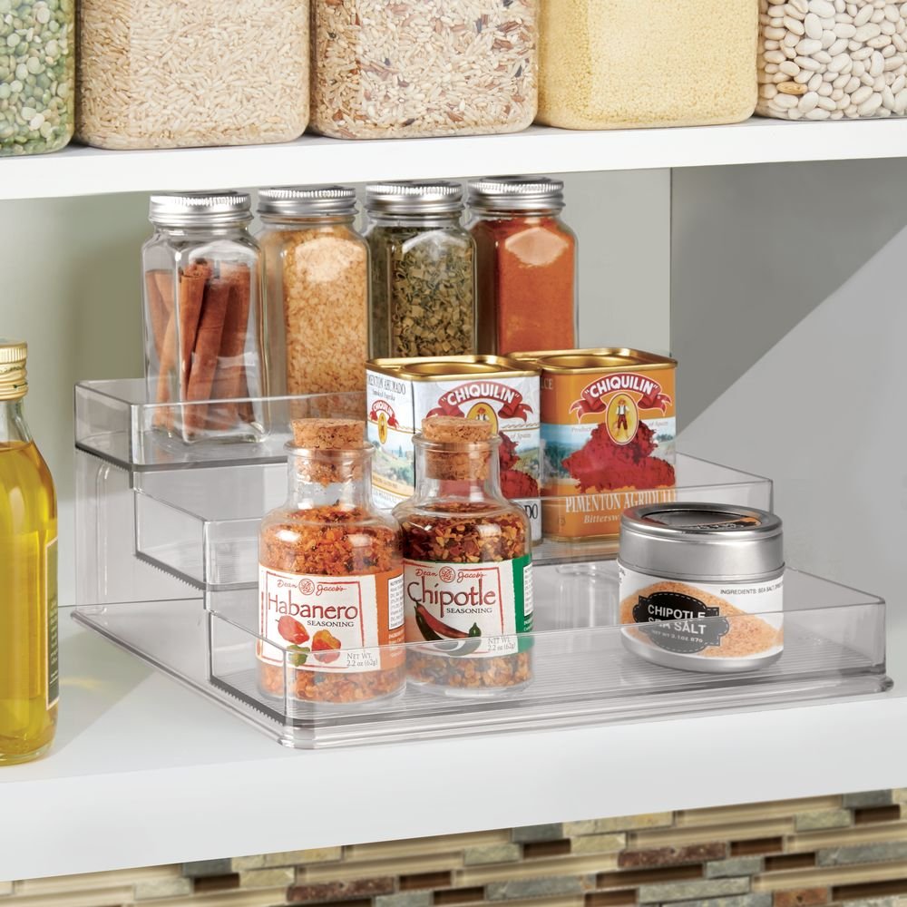 InterDesign Linus Kitchen Organization Bundle - Premium Storage Solutions for Pantry, Cabinets, and Countertops - Perfect for Small Spaces and Home Organization