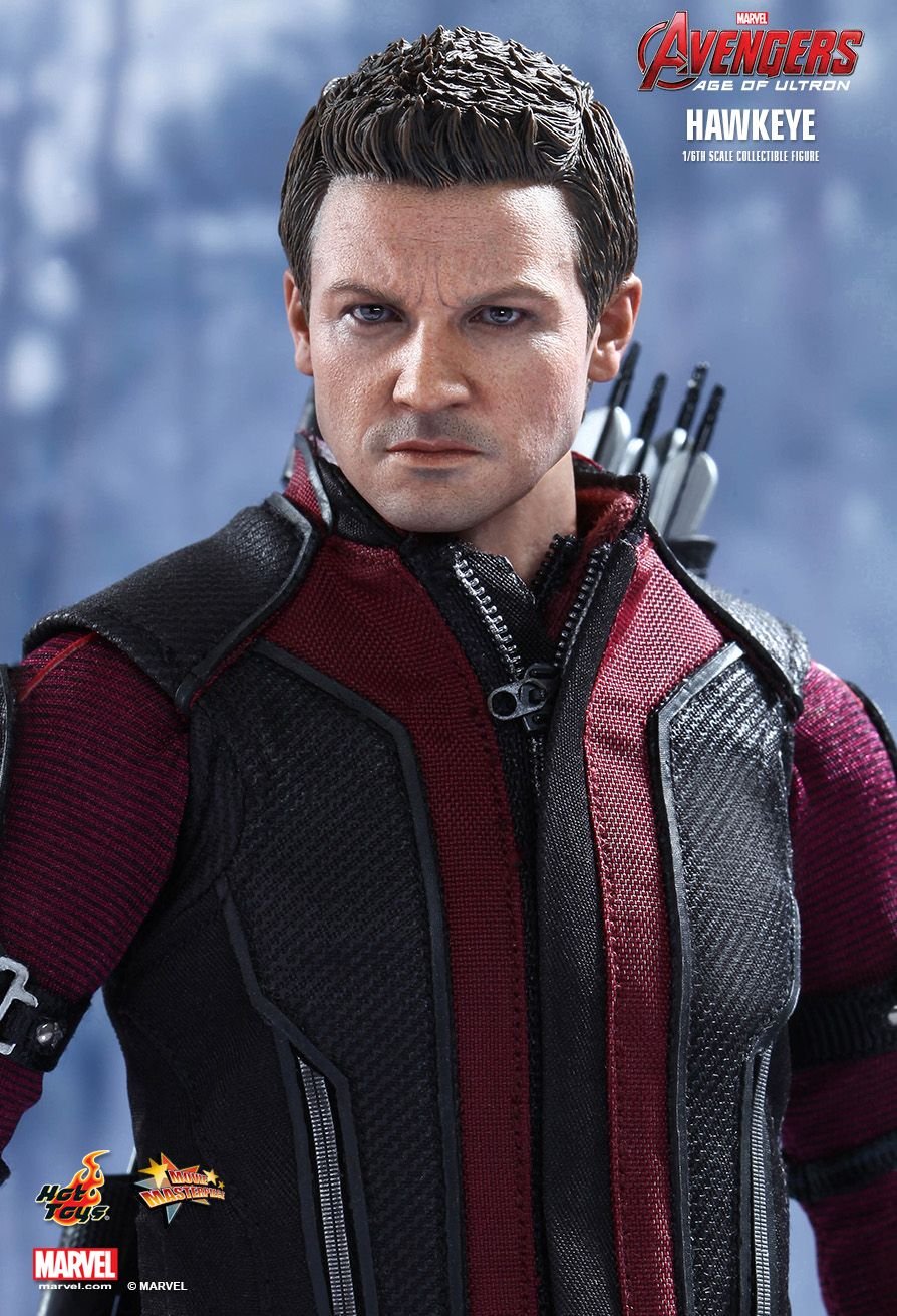 Hot Toys 1:6 Scale Avengers Age of Ultron Hawkeye Collectible Action Figure - Perfect for Marvel Fans, Display & Gift Giving