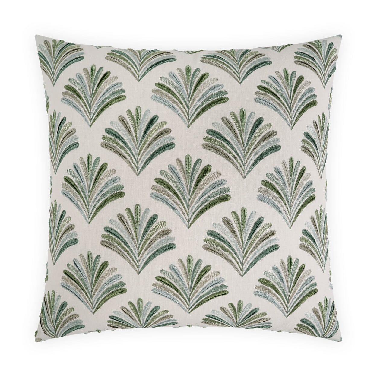 D.V. Kap Aruba 24x24 Inch Decorative Throw Pillow Cover - Soft Bohemian Style Cushion for Sofa, Bed, Living Room & Outdoor Decor