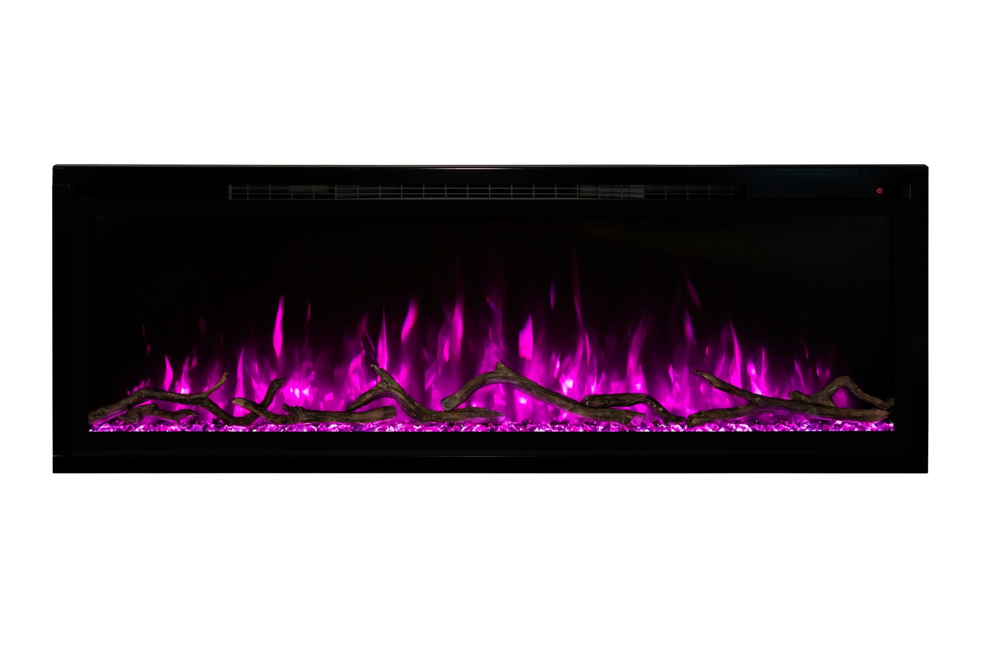 Modern Flames Spectrum Slimline 60-Inch Wall Mount or Recessed Linear Electric Fireplace - Perfect for Living Room, Bedroom & Office Heating & Decor