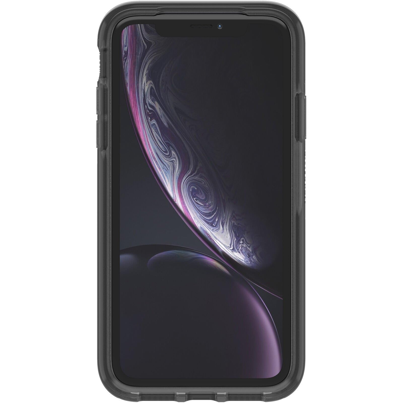 OtterBox Symmetry Series Slim Fit iPhone XR Case with MagSafe Wireless Charging & Raised Screen Bumper - Ursala Black | Protective Apple Phone Cover for Daily Use, Work & Outdoor Activities