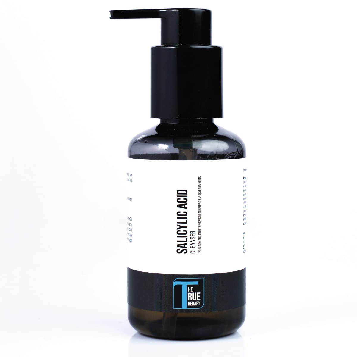 True Therapy 2% Salicylic Acid Acne Face Wash for Oily Skin - Reduces Pimples, Blackheads & Blemishes - Gentle Cleanser for Women & Men (100ml) - Perfect for Daily Skincare Routine & Acne-Prone Skin Treatment