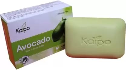 KAIPO Pure & Premium Avocado Soap - 3 Pack (150g Each) | Natural Moisturizing & Nourishing for Dry Skin | Perfect for Face & Body Care, Spa & Gift Giving