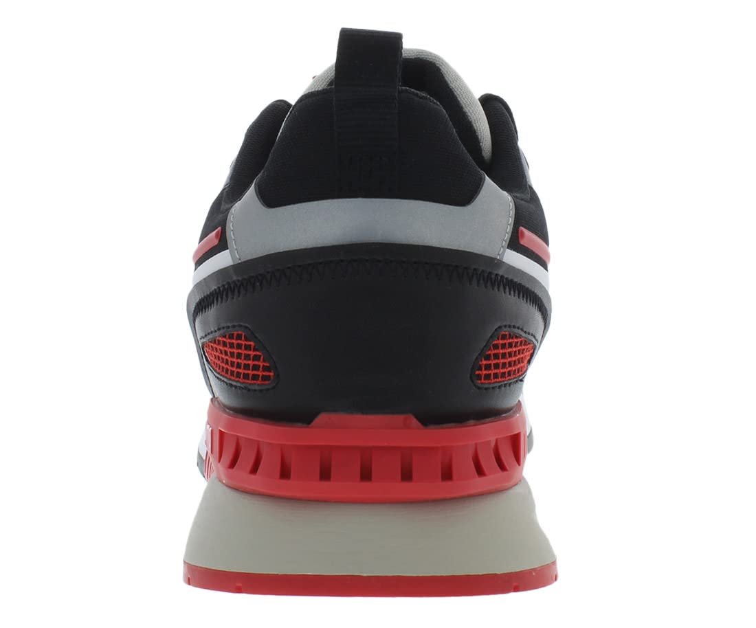 PUMA Mirage Tech Men's Running Shoes - Size 11 | Black/Red/White | Lightweight Cushioned Sneakers for Jogging, Gym Workouts & Casual Wear