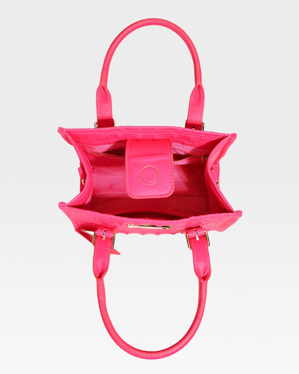 Apollo 2 Mini Tote Bag in Neon Pink - Lightweight Waterproof Crossbody Shoulder Bag for Women - Perfect for Shopping, Beach, Gym & Travel Accessories