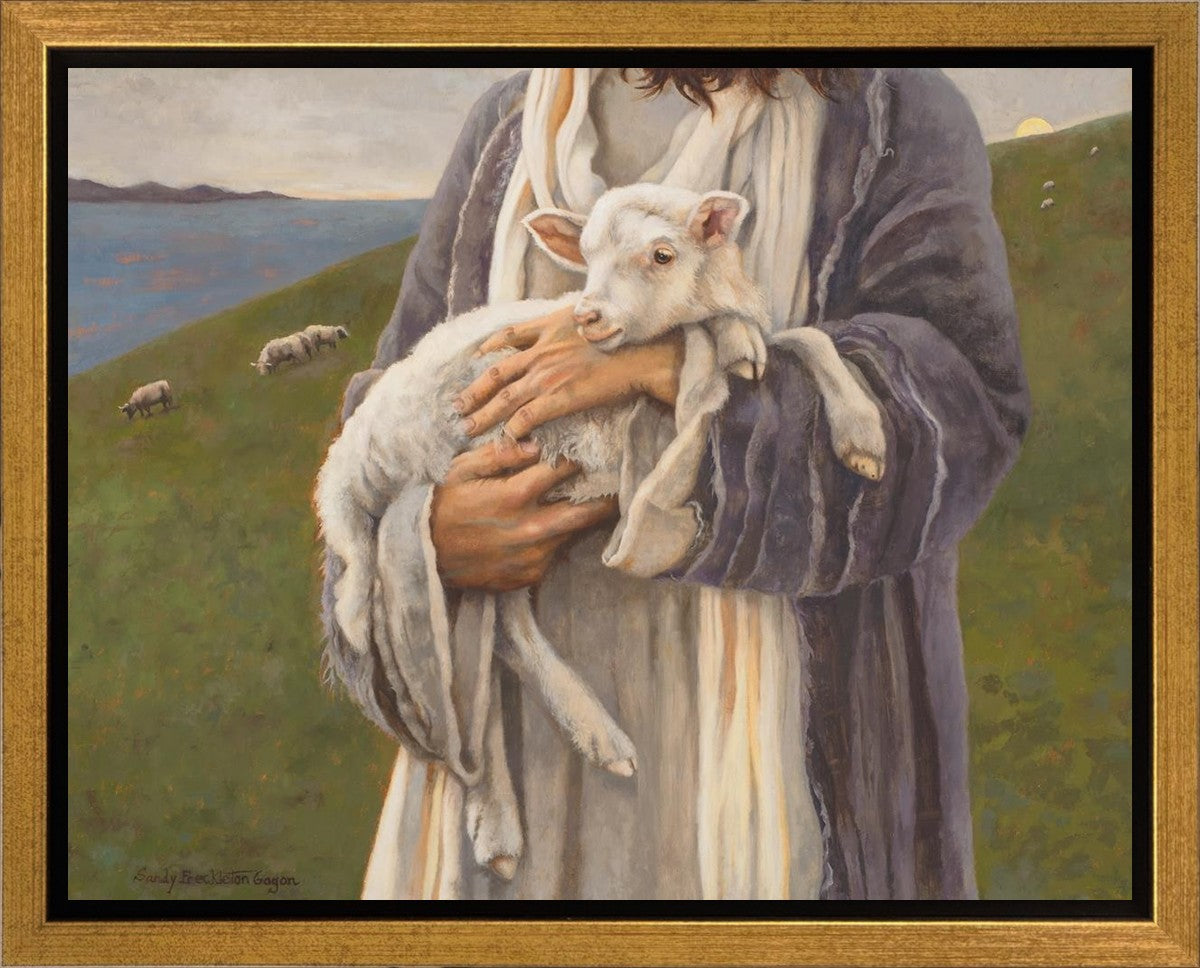 Amazing Grace Gallery Wrap Canvas Art - Premium Christian Home Decor for Living Room, Bedroom & Office - Inspirational Wall Art for Faith-Based Interiors