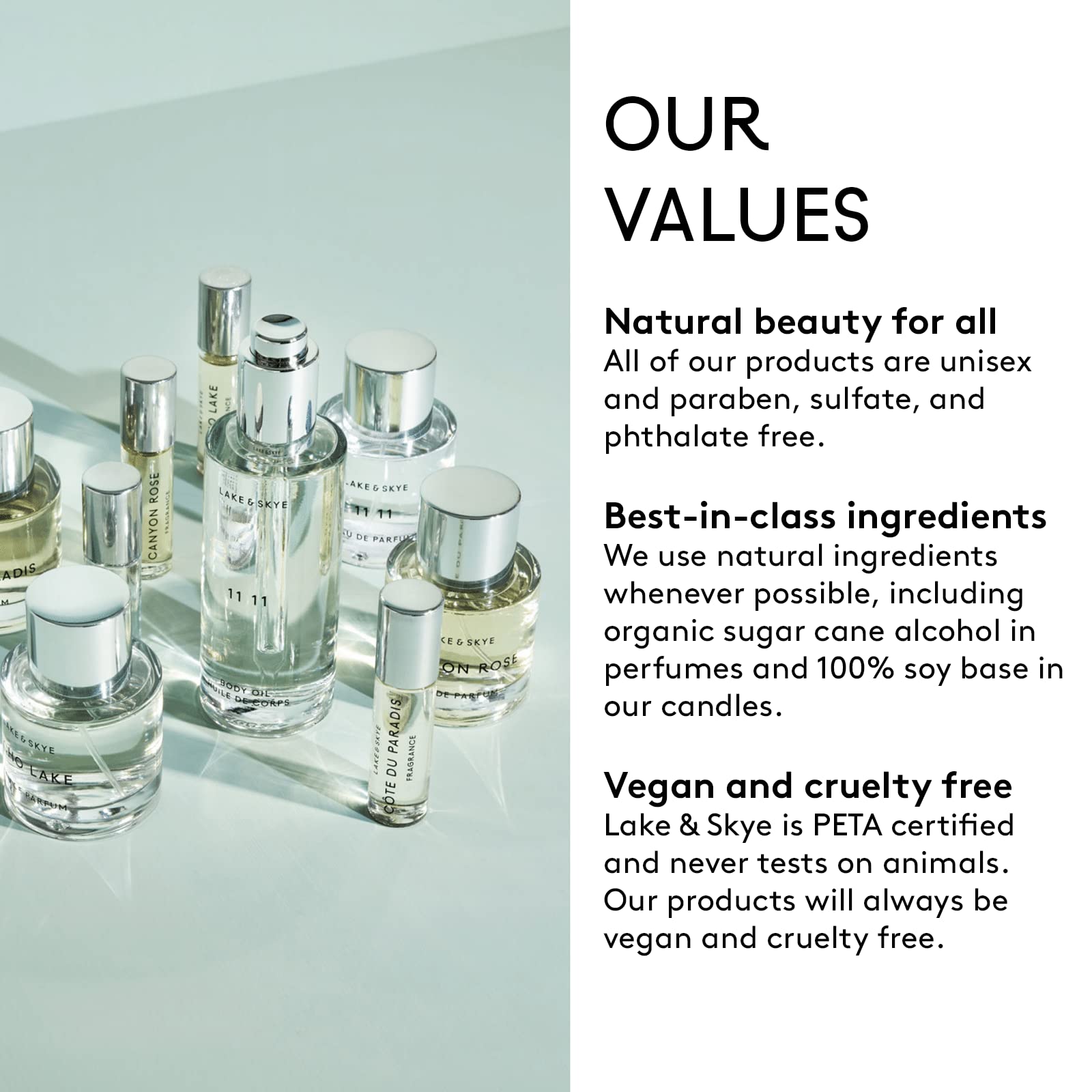 Lake & Skye Echo Lake Eau De Parfum Spray - 1.7 oz/50ml Unisex Perfume with Floral & Woody Notes - Long Lasting Fragrance for Women & Men - Perfect for Daily Wear, Date Night & Special Occasions