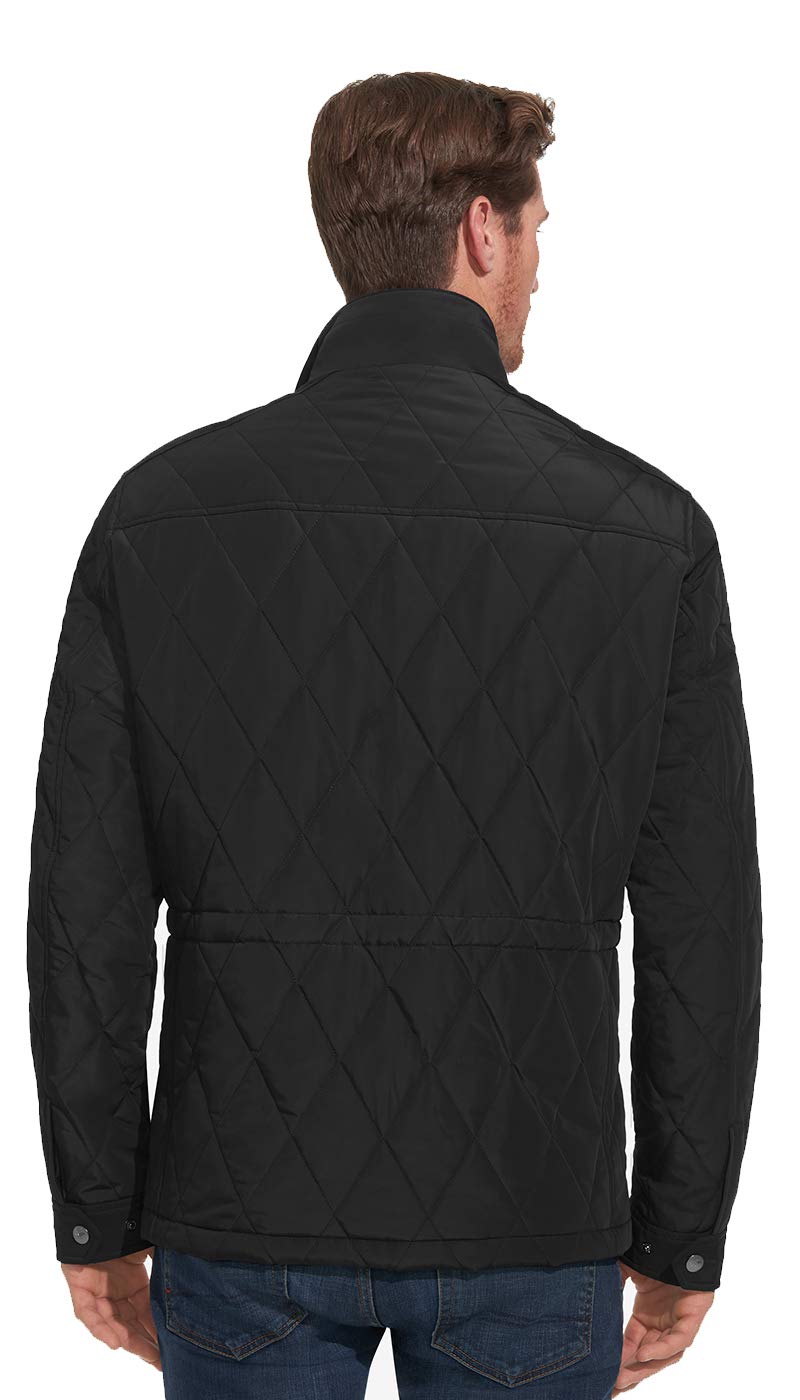 Men's Weatherproof Ultra Oxford Jacket - Waterproof, Wind Resistant, Quilted Insulation with 4 Pockets | Perfect for Outdoor Activities, Hiking & Winter Wear