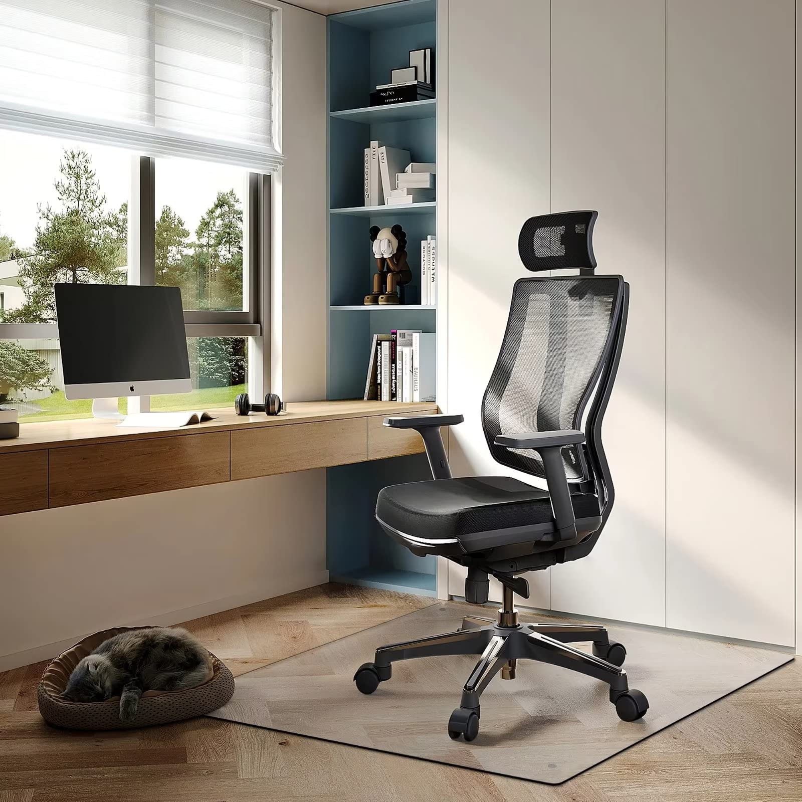 Tempered Glass Chair Mat for Carpet - 36