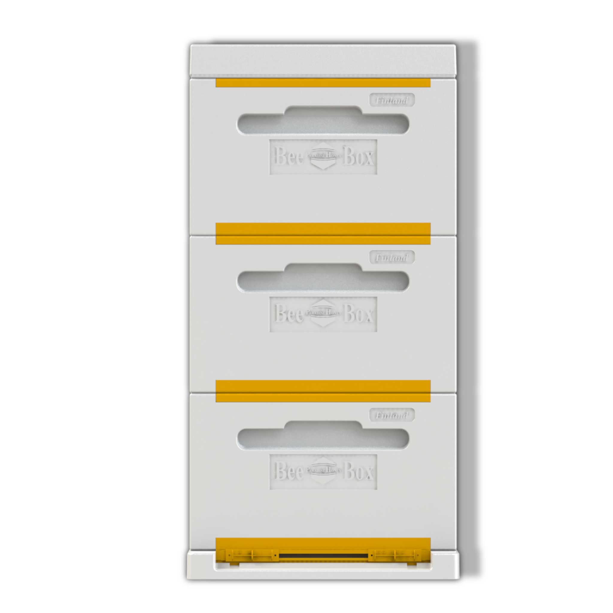 Paradise Honey 9 Frame Polystyrene Langstroth Beehive Kit - Includes 3 Deep Brood Boxes & Supers for Beekeeping | Ideal for Backyard Apiaries & Honey Production