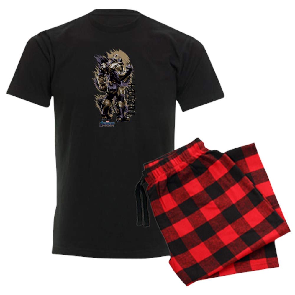 Thanos Men's Dark Pajama Set - Soft Sleepwear for Marvel Fans | Perfect for Movie Nights, Cosplay & Gifts