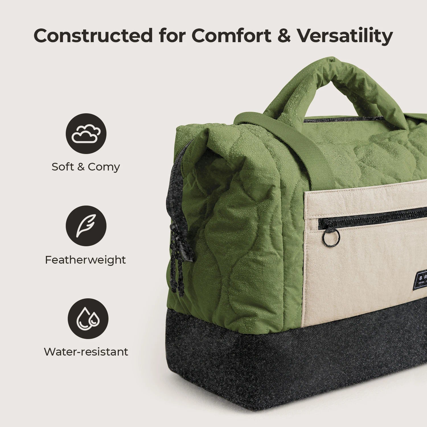 Paz Duffle Bag - Waterproof Travel Duffel Bag with Shoulder Strap, Large Gym Bag for Men & Women - Perfect for Workout, Travel, Sports & Weekend Getaways