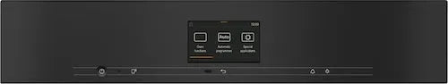 Miele 60cm Built-In Oven H 7660 BP VitroLine Obsidian Black Pyrolytic Self-Cleaning Oven - Perfect for Modern Kitchens & Professional Baking