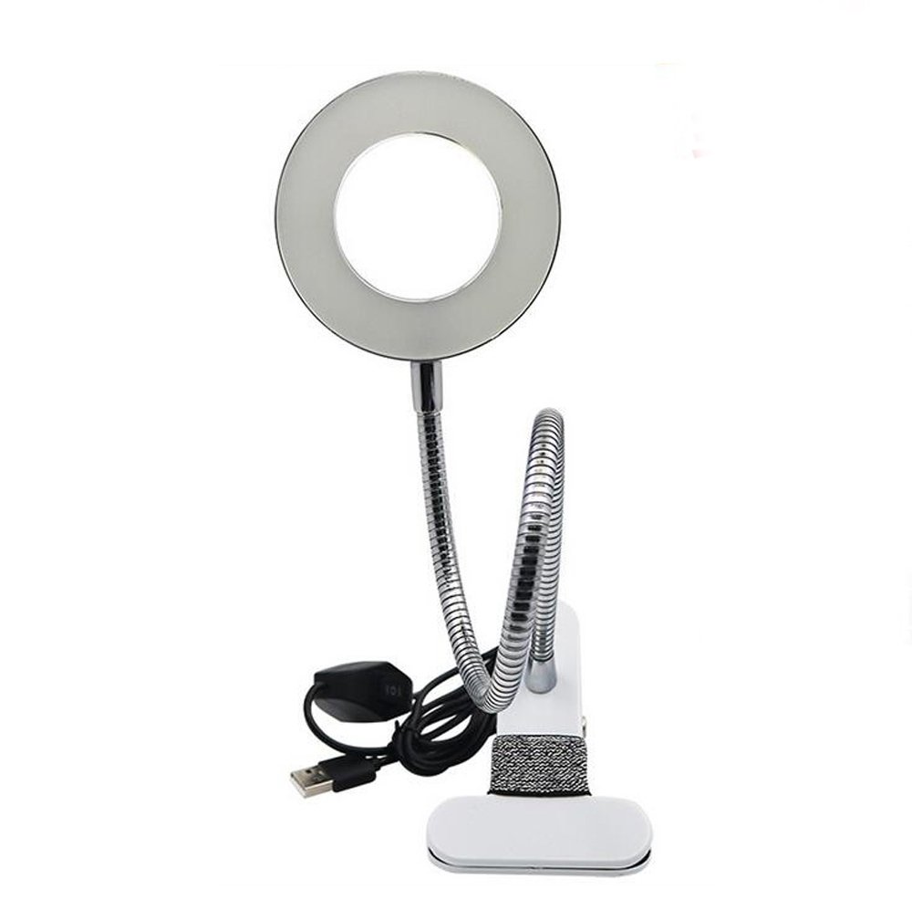 Professional LED Tattoo Manicure Table Lamp - USB Powered Shadowless Light for Artists & Nail Technicians - Perfect for Tattoo Studios, Nail Salons & Home Use