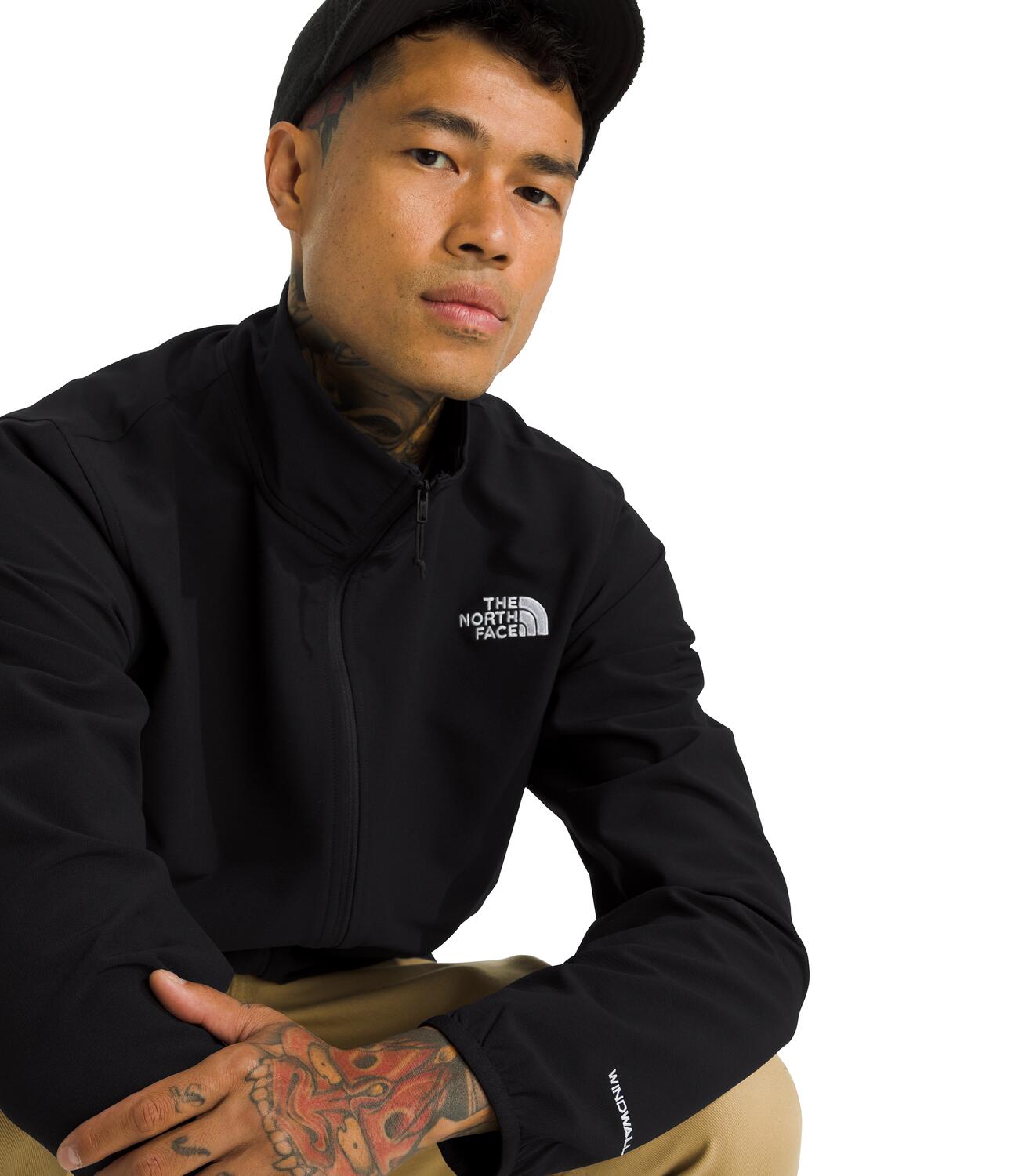 The North Face Willow Stretch Jacket for Men - Lightweight Water-Resistant Hiking Jacket with Breathable Fabric - Perfect for Outdoor Adventures, Camping & Travel
