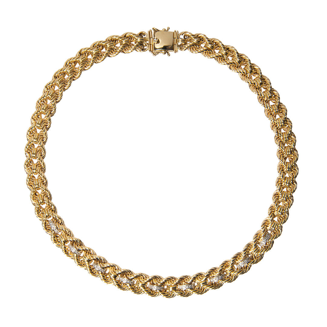 Elegant Petite Diamond Club Necklace - Dainty & Sparkling Jewelry for Women - Perfect for Date Nights & Special Occasions