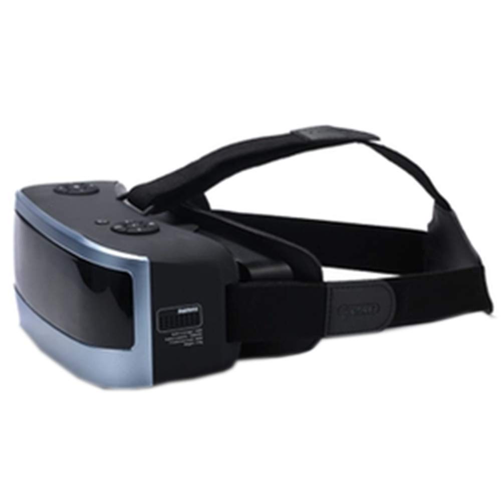 3D VR Headset with WiFi - Virtual Reality Glasses for Movies & Gaming | Wireless Head-Mounted Display for Immersive 3D Experience | Perfect for Home Entertainment, Gaming, and Virtual Tours (Blue)
