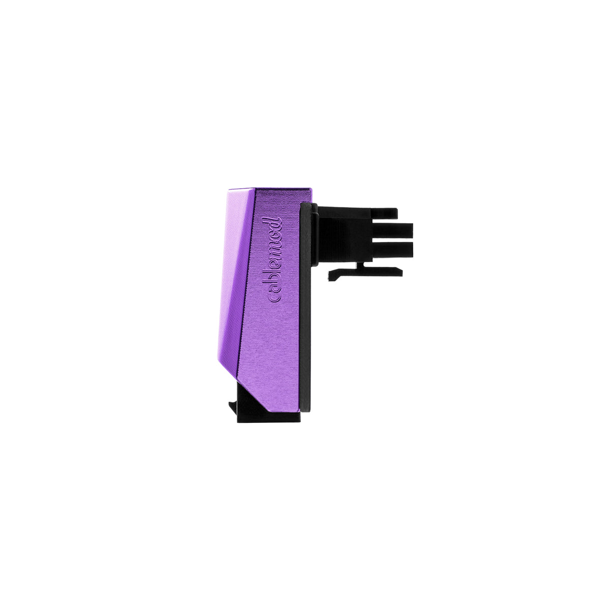 CableMod 12VHPWR 90 Degree Angled Adapter - Variant B (Purple) | PCIe 5.0 GPU Power Connector for RTX 4090/4080 | Perfect for PC Gaming & Workstation Builds