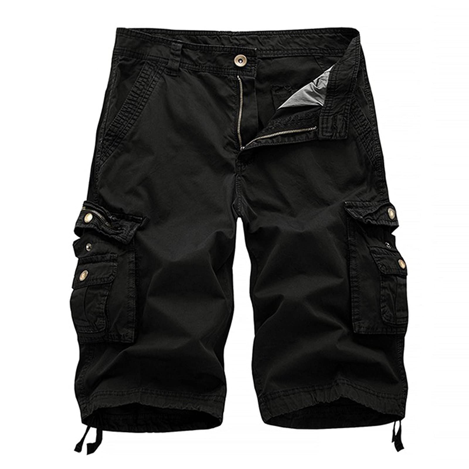 Men's Cargo Shorts - 10 Inch Breathable Quick-Dry Tactical Shorts for Hiking, Work & Outdoor Activities | Casual Comfort for Summer Adventures