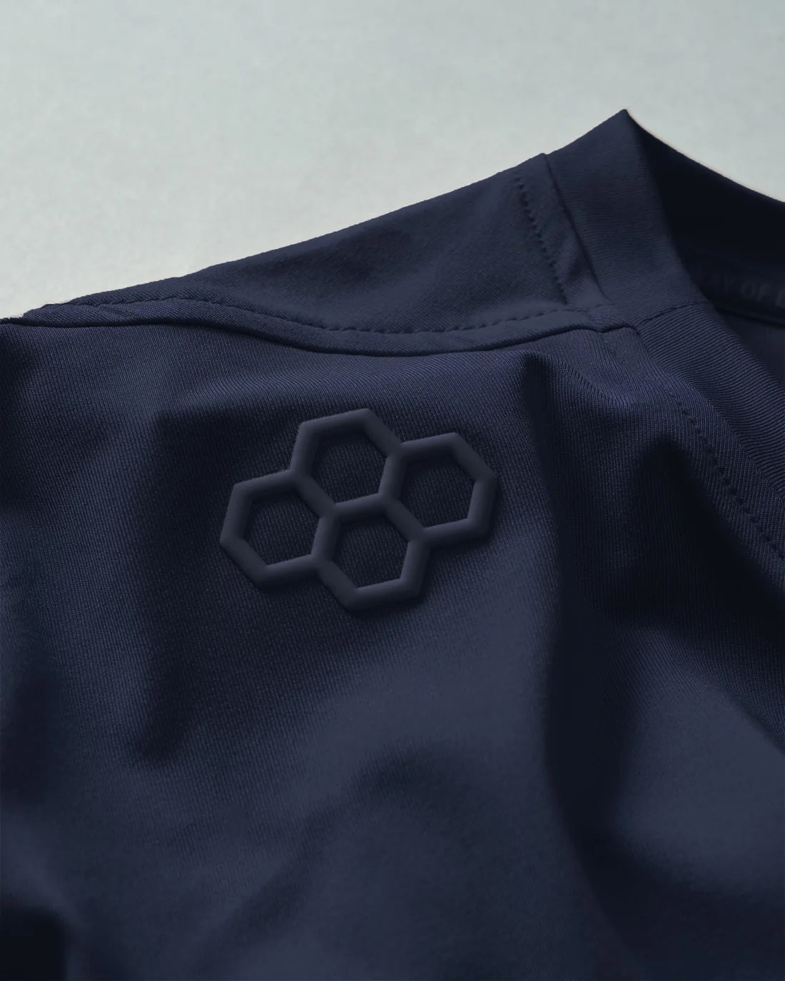 RUDIS Performance Long Sleeve Compression Shirt - Navy Blue - Moisture Wicking & Breathable for Wrestling, MMA & Workouts
