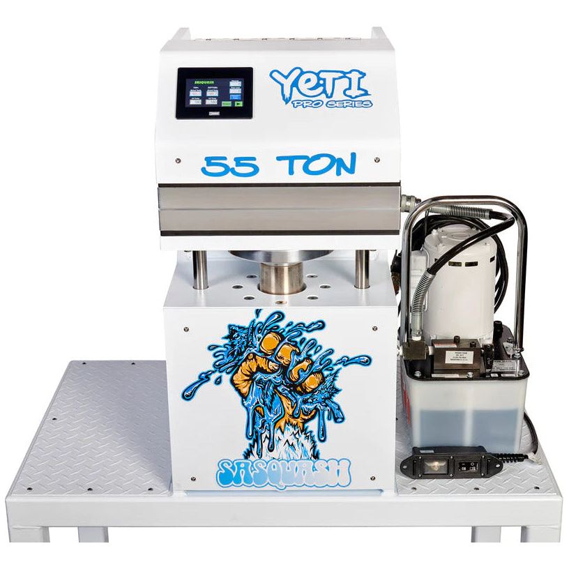 55 Ton YETI Pro Series Rosin Press for Hash, Wax & Concentrates – Heavy Duty Hydraulic Extraction Machine for Home & Commercial Use – Perfect for DIY Rosin, Essential Oils & Cannabis Processing