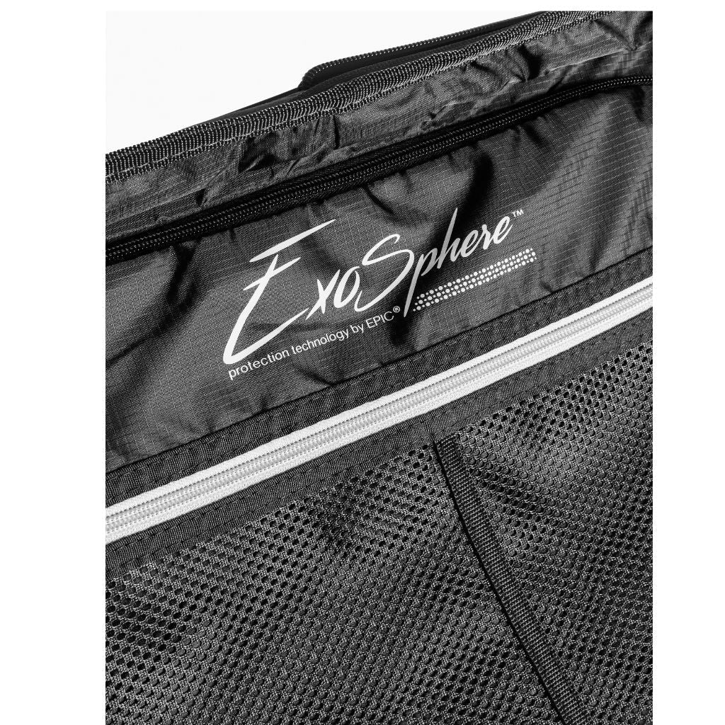 Epic GTO 5.0 20-Inch Carry On Lightweight Hardside Luggage - Frozen Black | TSA Approved Spinner Suitcase for Air Travel, Business Trips & Weekend Getaways