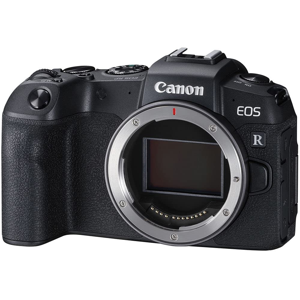 Canon EOS RP Full Frame Mirrorless Digital Camera Body with 64GB Memory Card, Case, Corel Photo Software, Extra Battery & Accessories Kit (Renewed) - Perfect for Travel Photography, Vlogging & Professional Shooting