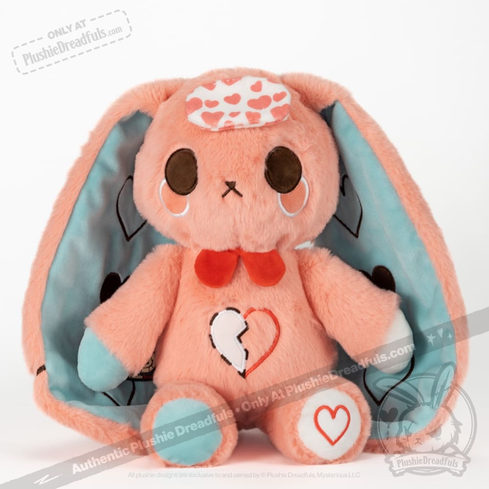 Plushie Dreadfuls Anemia Rabbit - Soft Stuffed Animal Toy for Kids, Cute Bunny Plushie for Collectors & Gifts | Perfect for Bedroom Decor, Anxiety Relief & Cuddling