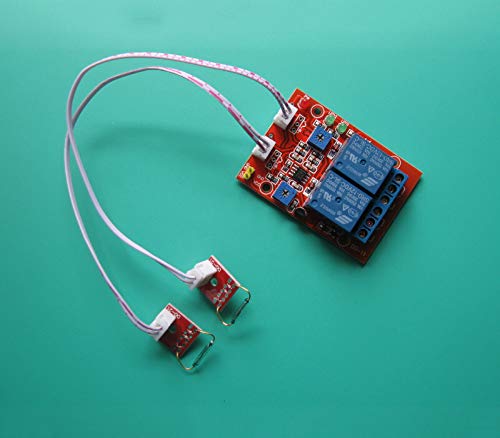 Taidacent 2-Way 12V Reed Relay Switch Module - Magnetic Control AC Switch Sensor for Home Automation & Industrial Equipment