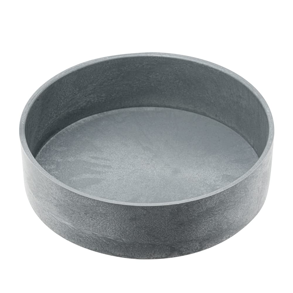 8.5 x 2.3 Inch Microwave-Safe Tortilla Warmers - 10 Pack with Lids, Insulated Gray Plastic Tortilla Holders for Homes & Restaurants | Keep Tortillas Fresh & Warm for Tacos, Burritos, Quesadillas & More