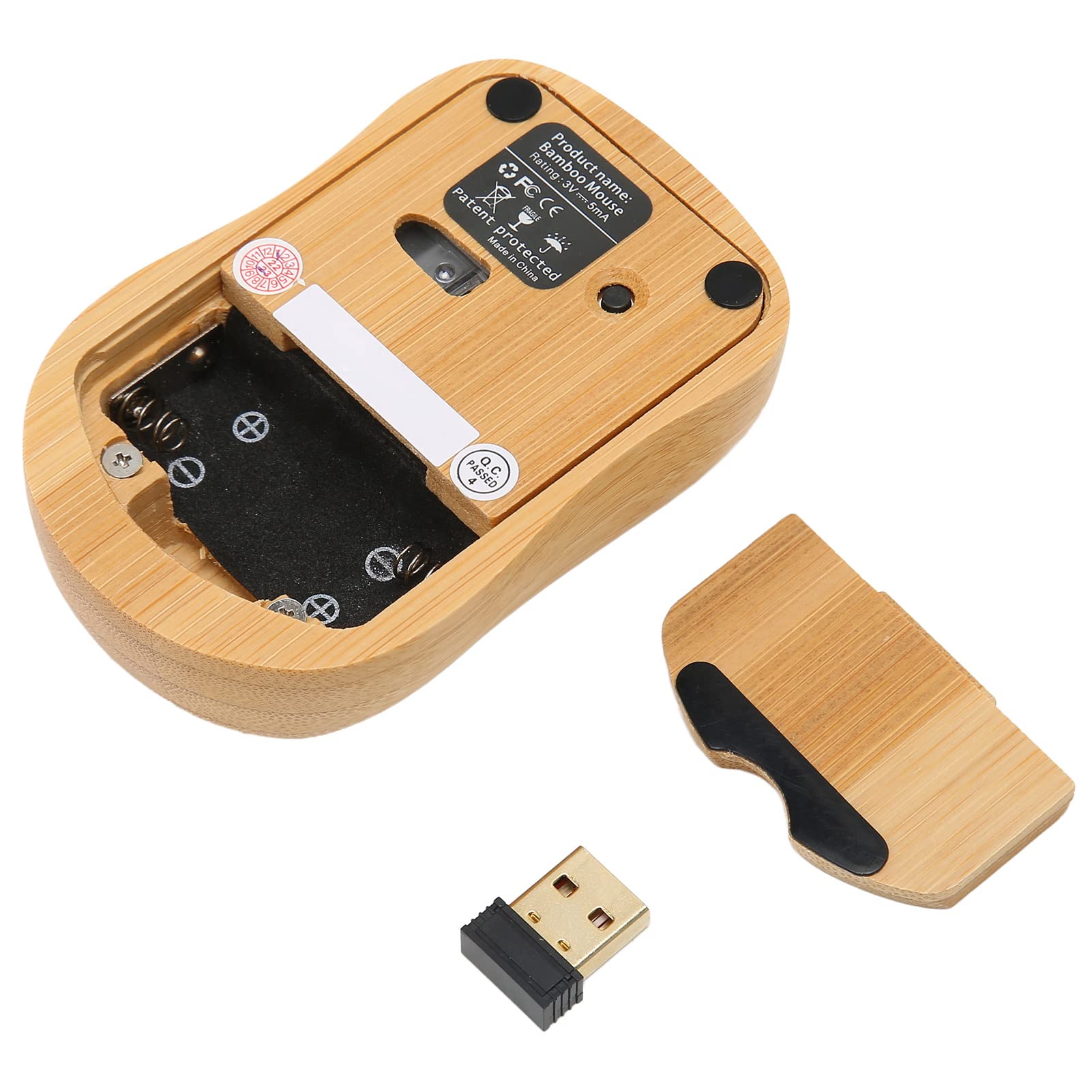 Shanrya Wireless Keyboard and Mouse Combo - Ergonomic, Eco-Friendly Computer Accessories for Office, Home & Gaming - Compatible with PC, Laptop, Mac