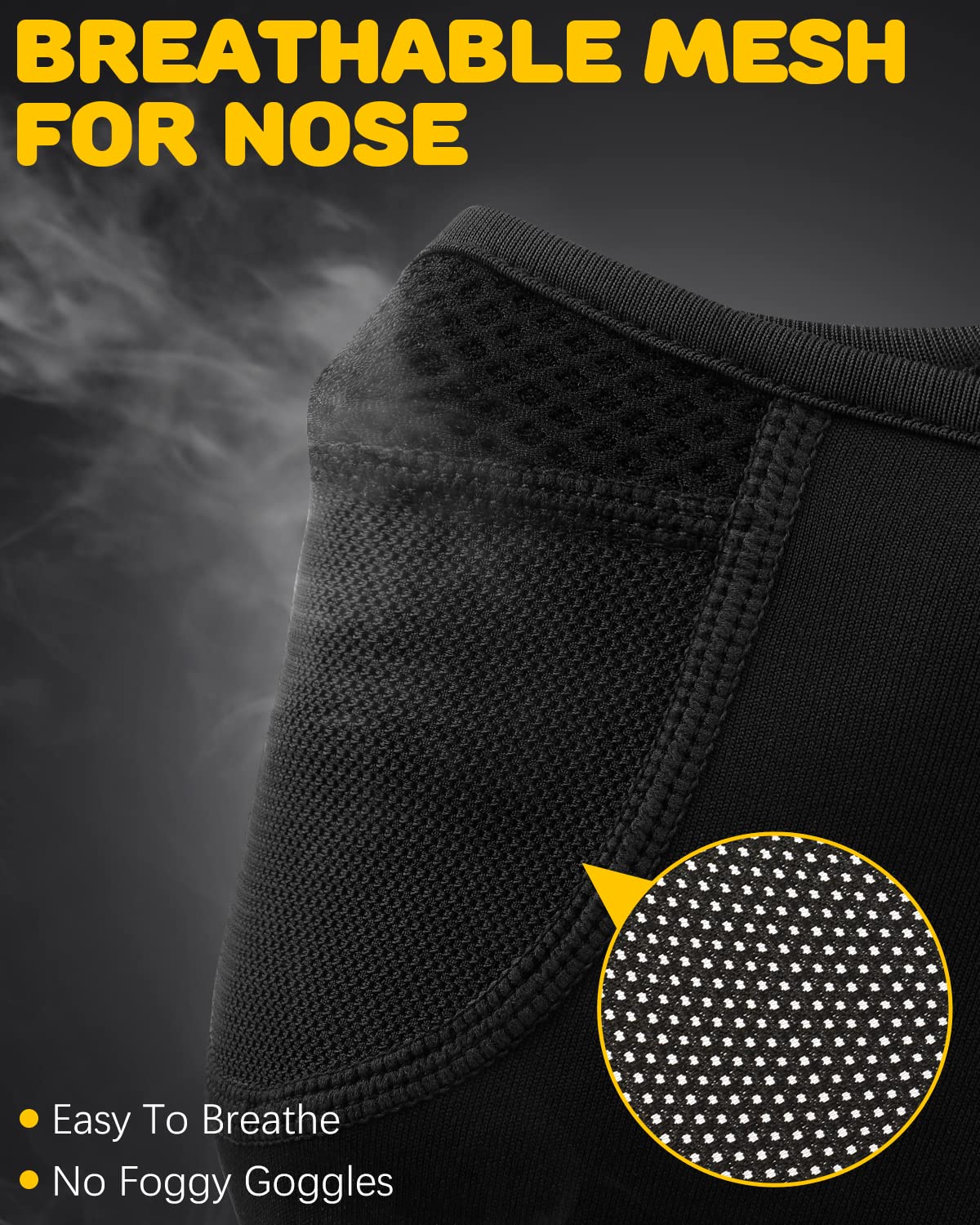 Venswell Kids Winter Balaclava Ski Mask - Warm Full Face Cover for Cold Weather - Perfect for Skiing, Snowboarding, Cycling & Outdoor Activities