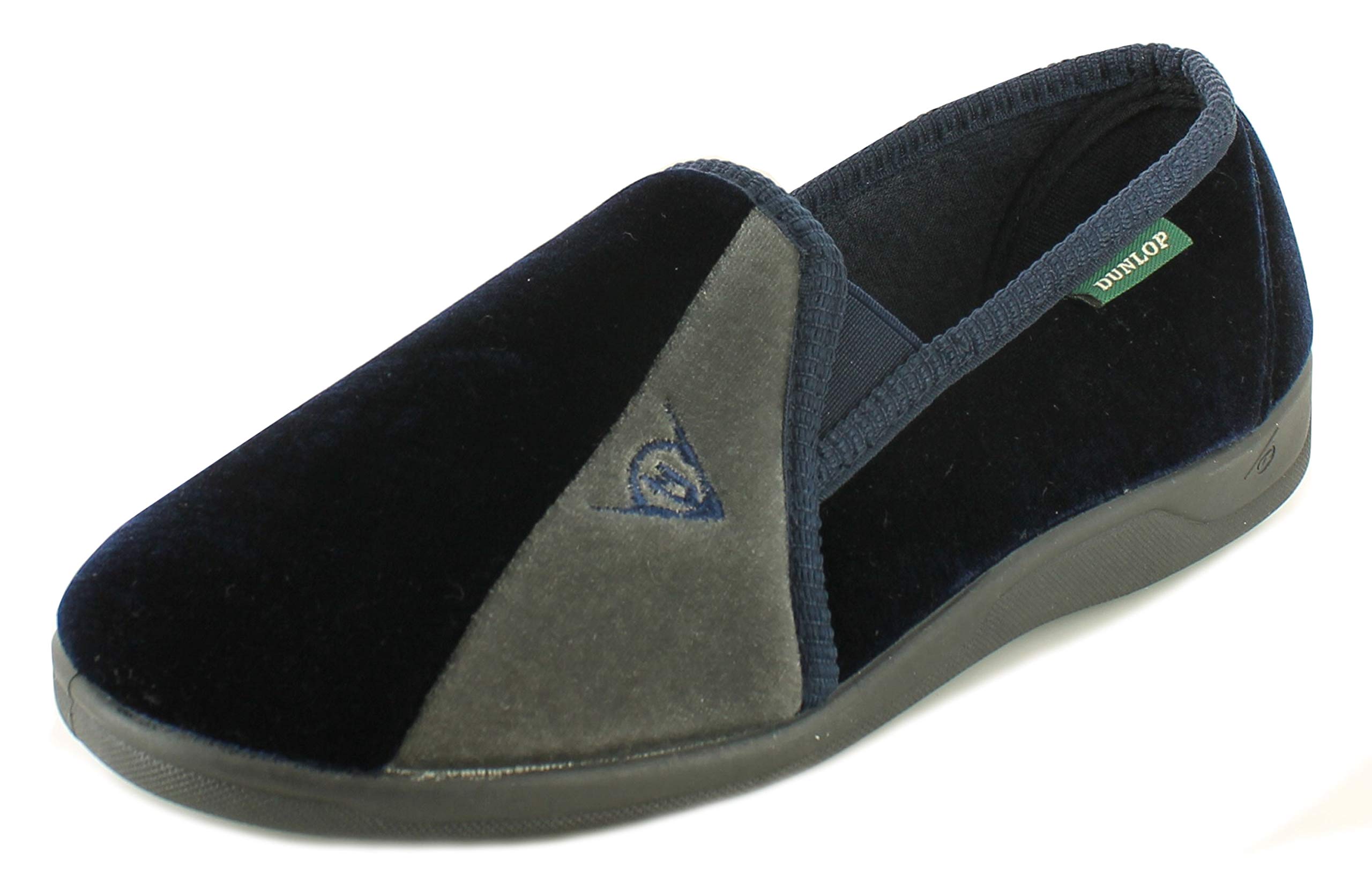 DUNLOP Duncan Men's Slippers - Comfortable Indoor/Outdoor House Shoes for Relaxation at Home, Lounging & Backyard Wear