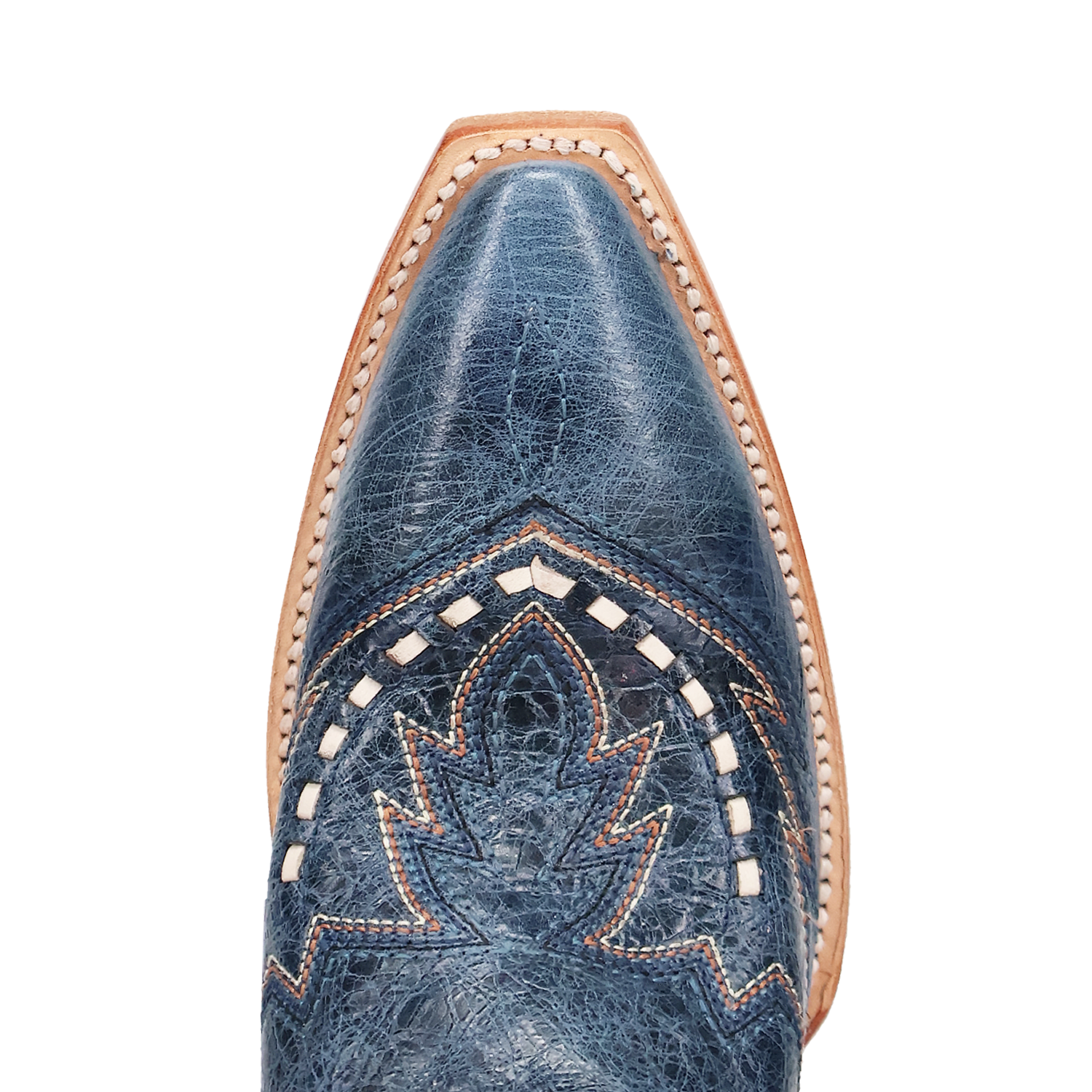 Premium Genuine Leather Blue Table - Perfect for Dining Rooms, Offices, and Home Decor