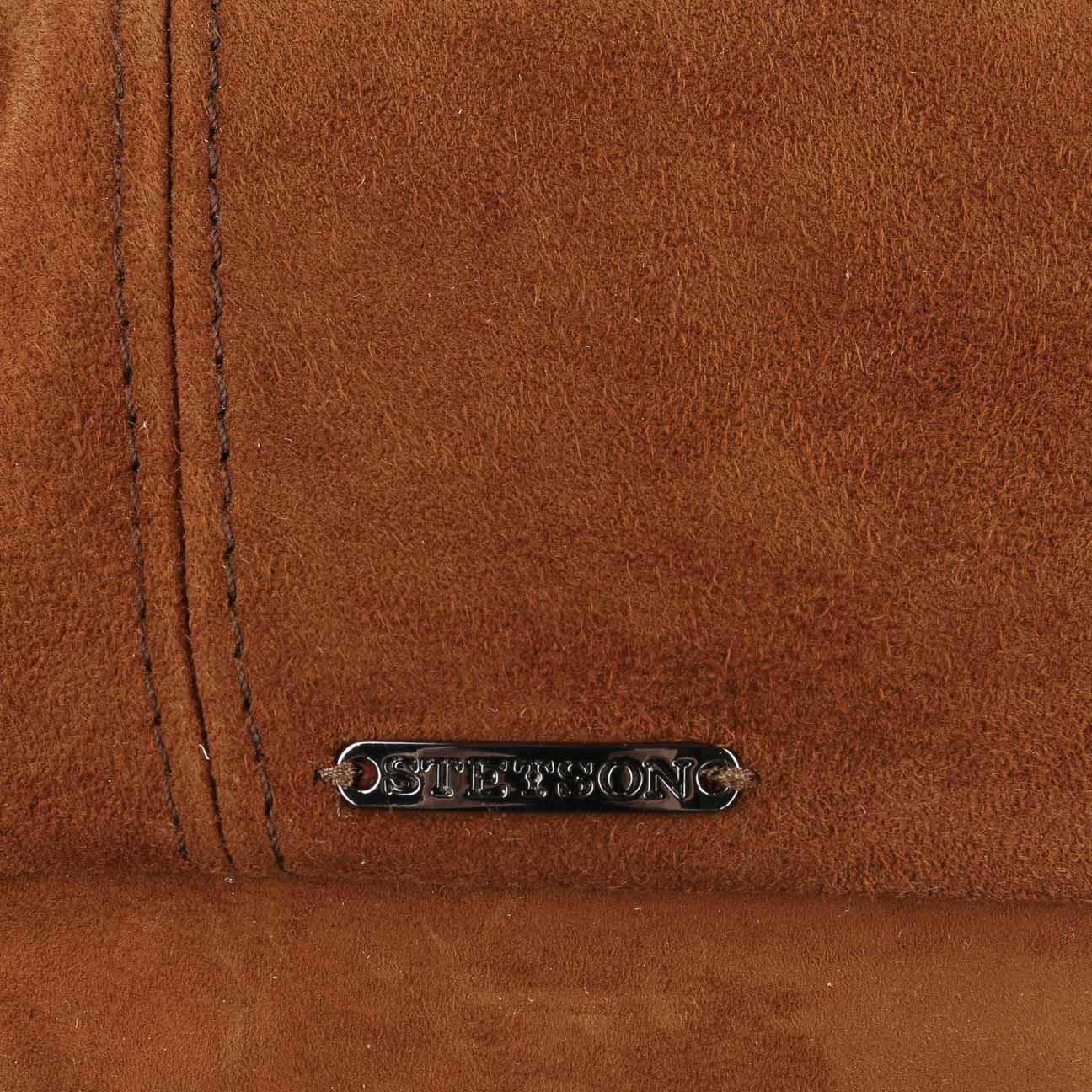 Stetson Hatteras Goat Suede Newsboy Cap - Vintage Style Men's Hat for Casual Wear & Outdoor Adventures
