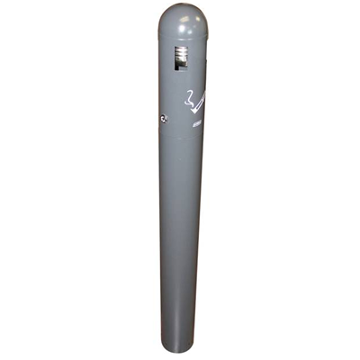 Premium Tubular Ashtray with Stable Base - Outdoor/Indoor Smoking Accessory for Patio, Balcony, and Home Use