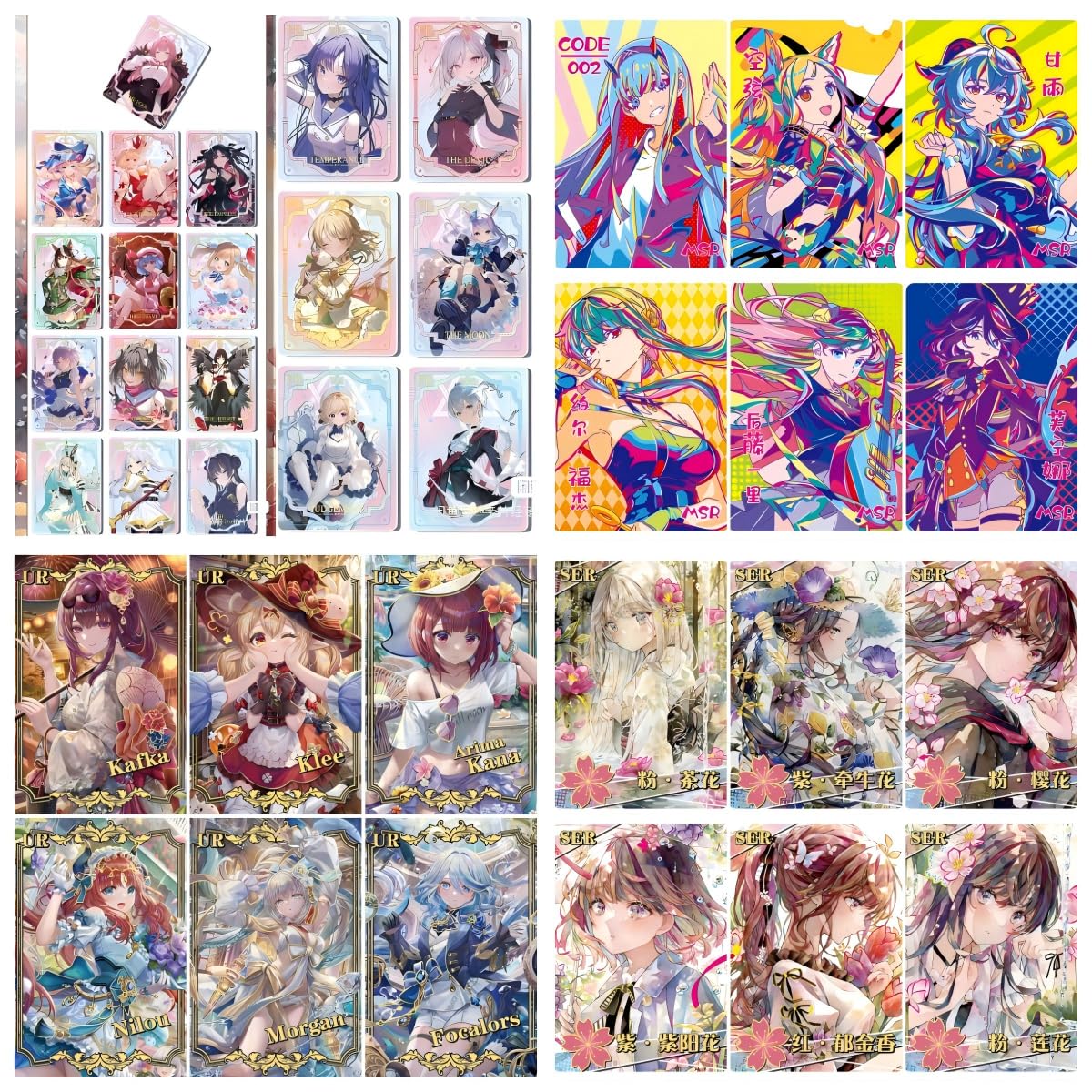720 Pcs Goddess Story TCG Collection Cards - Booster Box Playing Cards for Trading Card Game Enthusiasts, Perfect Birthday Gift & Tabletop Game Accessories (4 Boxes Set) - Ideal for Game Nights, Collecting, and Gift Giving (NS-2M10-11-12-13)