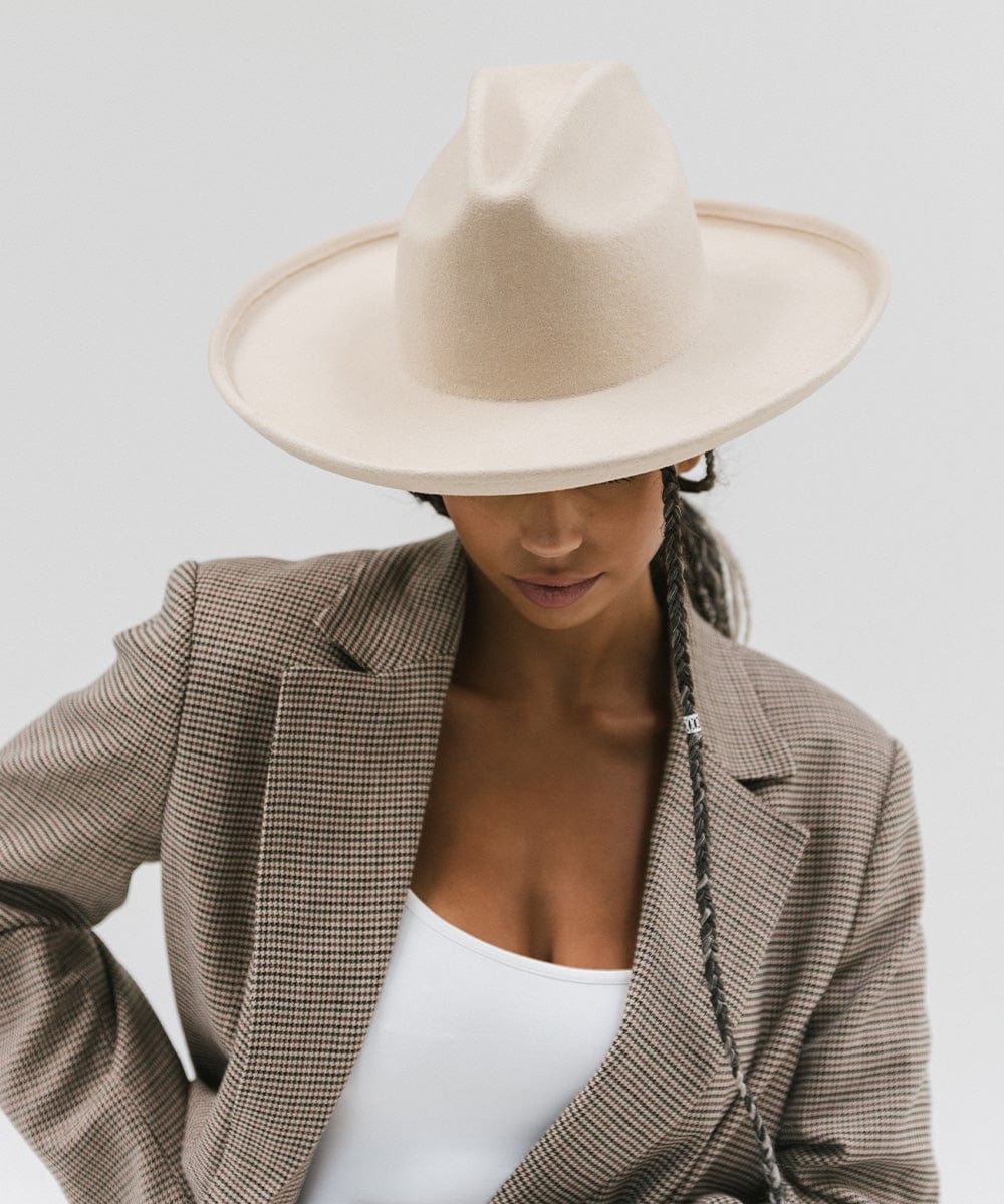 Jillian Pencil Brim Western Hat for Women - Stylish Cowgirl Hat for Rodeo, Country Music Festivals & Outdoor Adventures