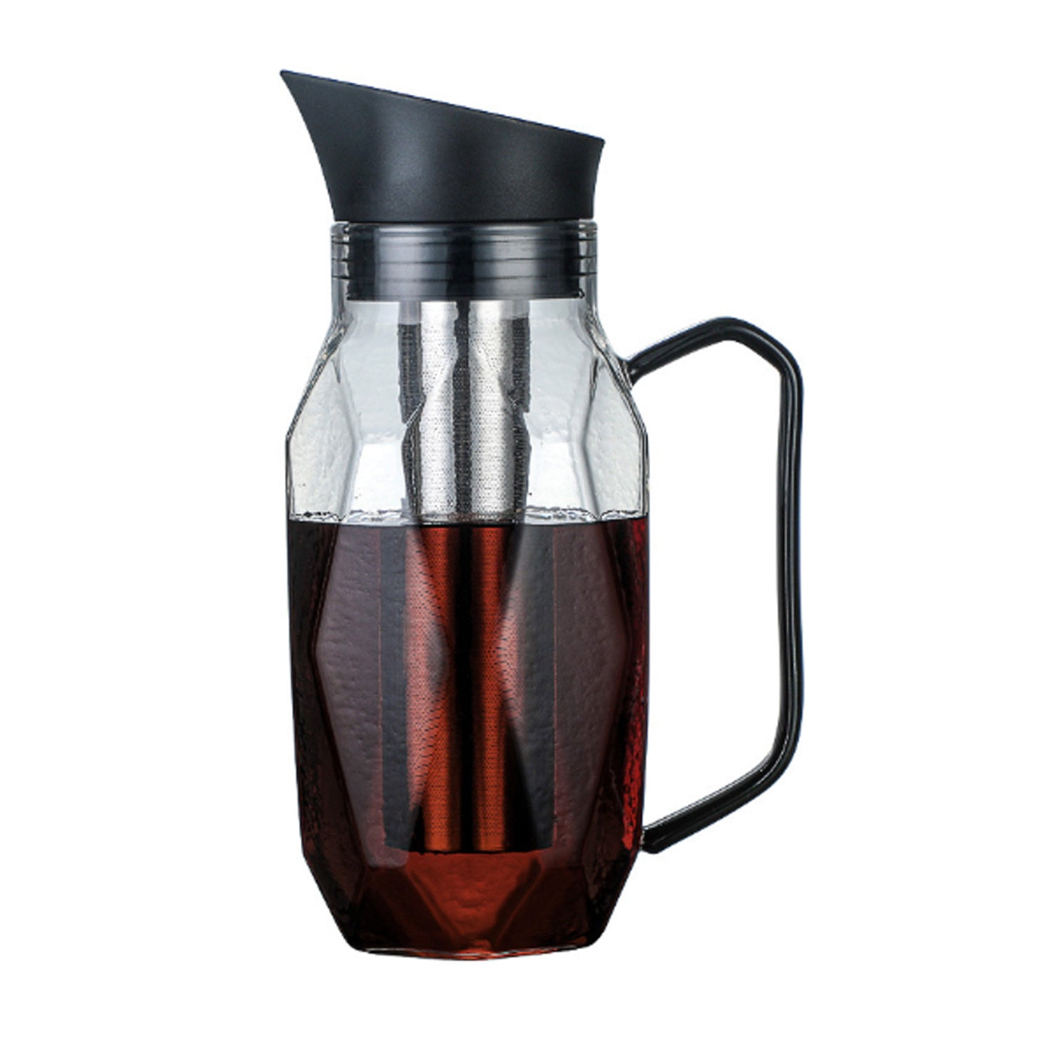 I.XXI 1500ml Cold Brew Coffee Maker - Glass Carafe with Stainless Steel Filter for Smooth & Rich Iced Coffee - Perfect for Home, Office, and Outdoor Use